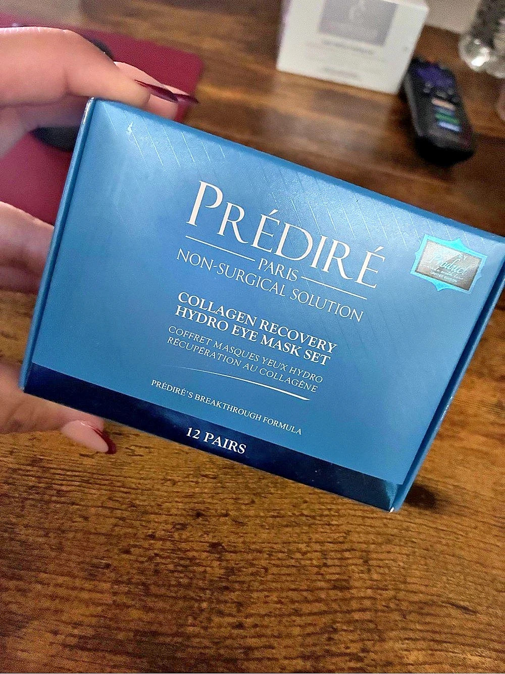 Prédiré Paris Collagen Recovery Hydro Jelly Mask 12-Pair Hydro Jelly Mask NWT